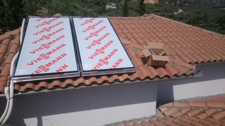 Υβριδική θέρμανση σπιτιού στην Αγριά Βόλου